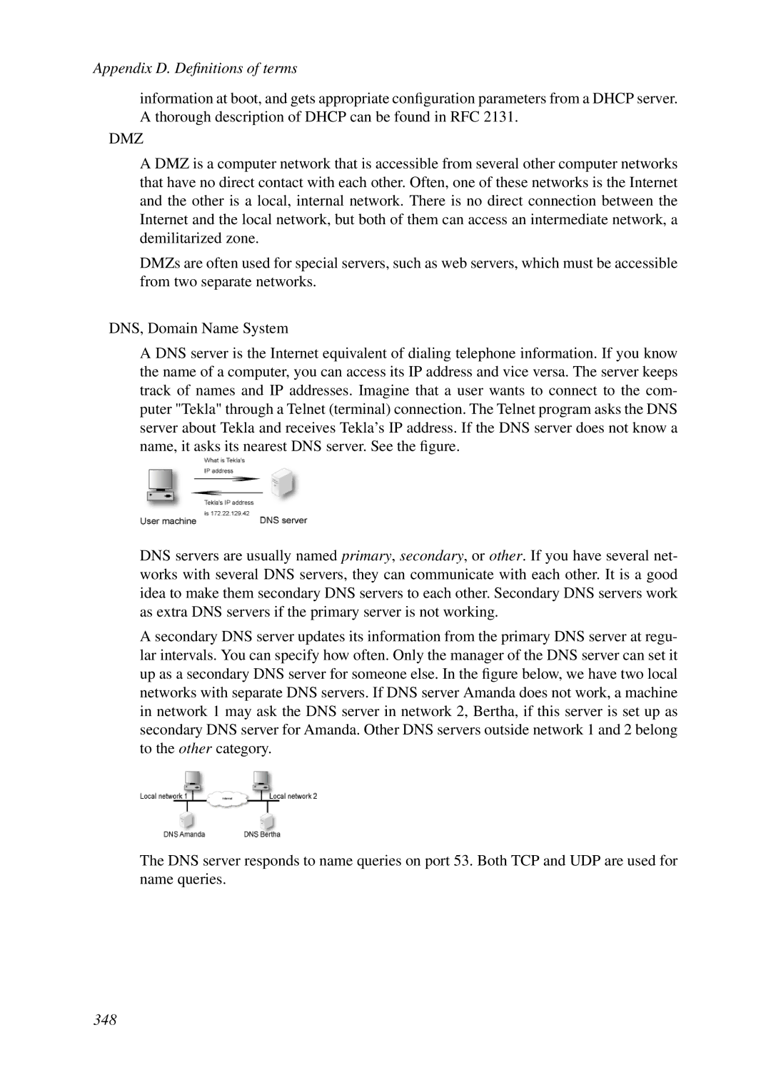 HP VCX Software manual Dmz 