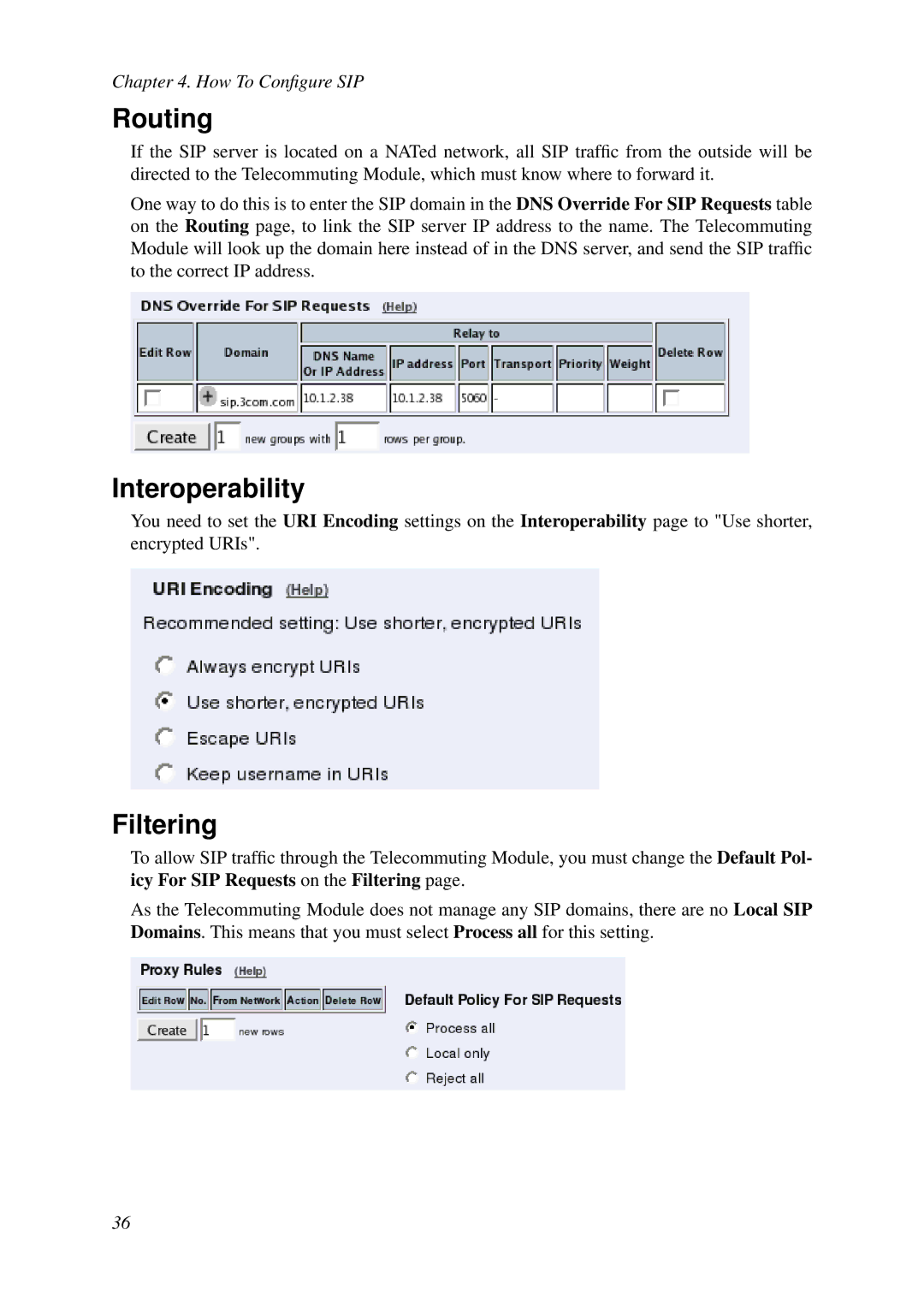 HP VCX Software manual Routing 