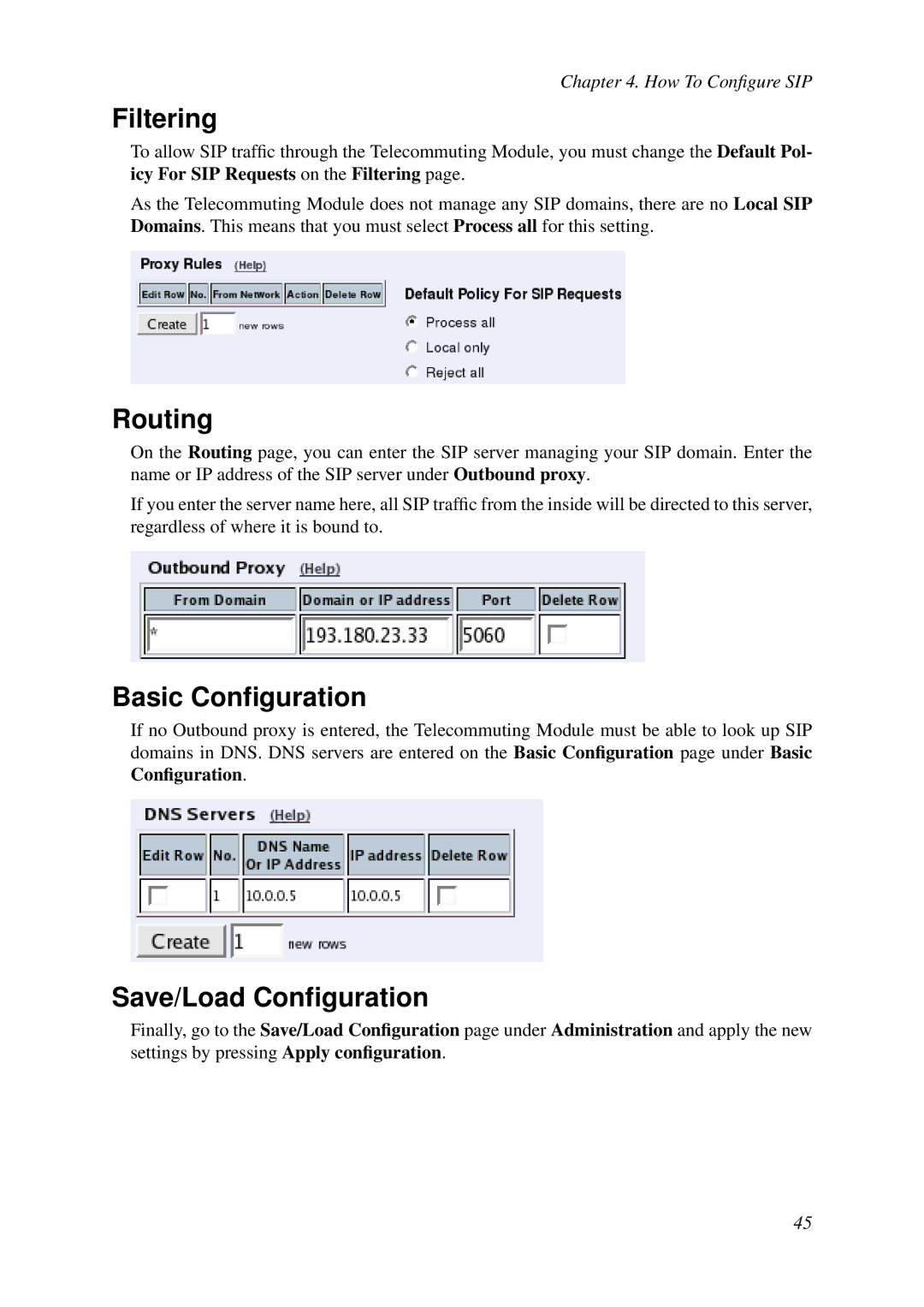 HP VCX Software manual Filtering 