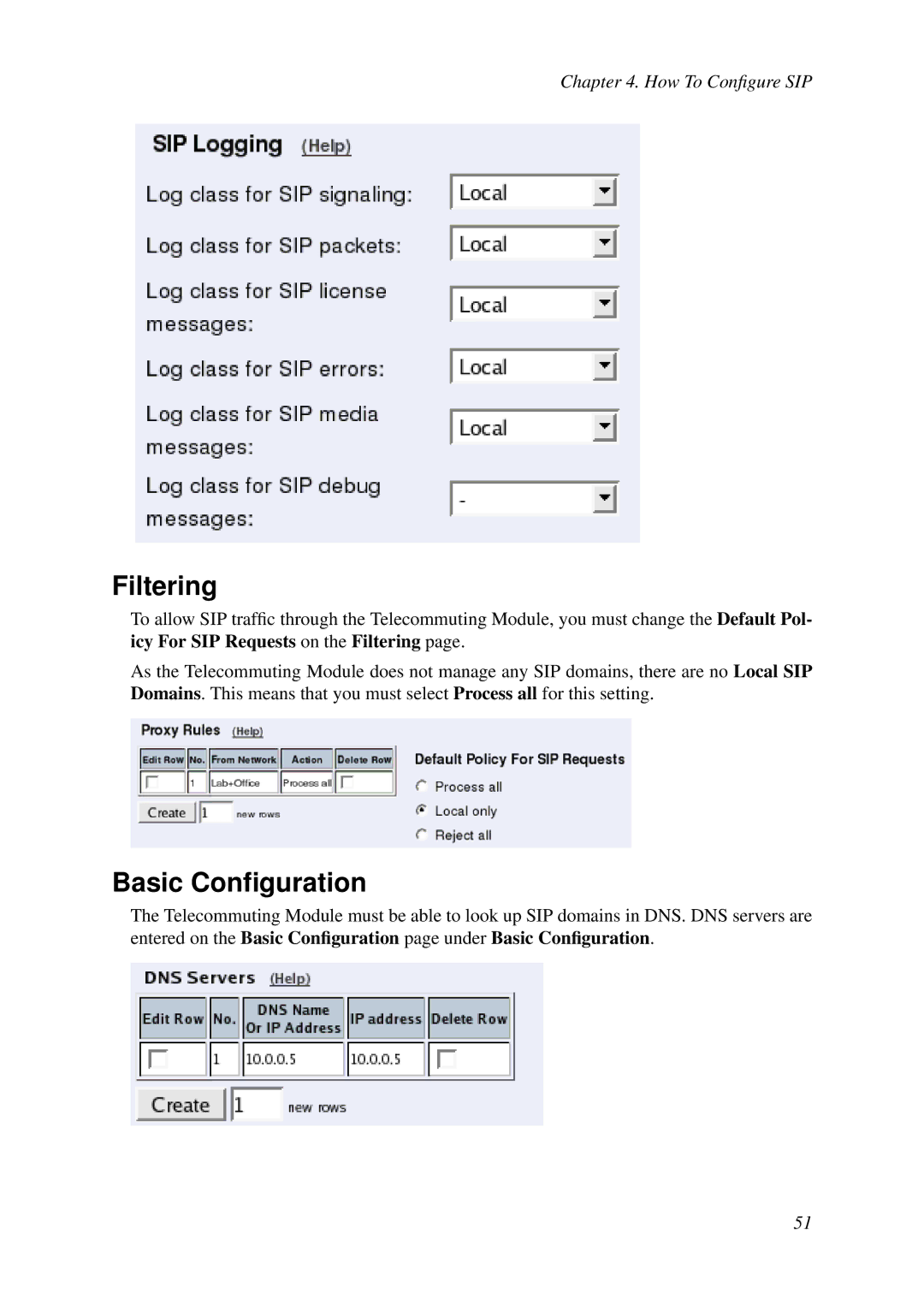 HP VCX Software manual Filtering 