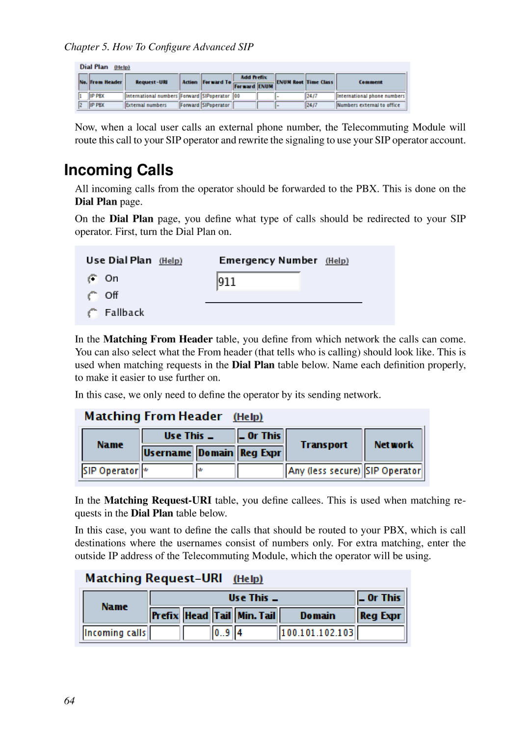 HP VCX Software manual Incoming Calls 