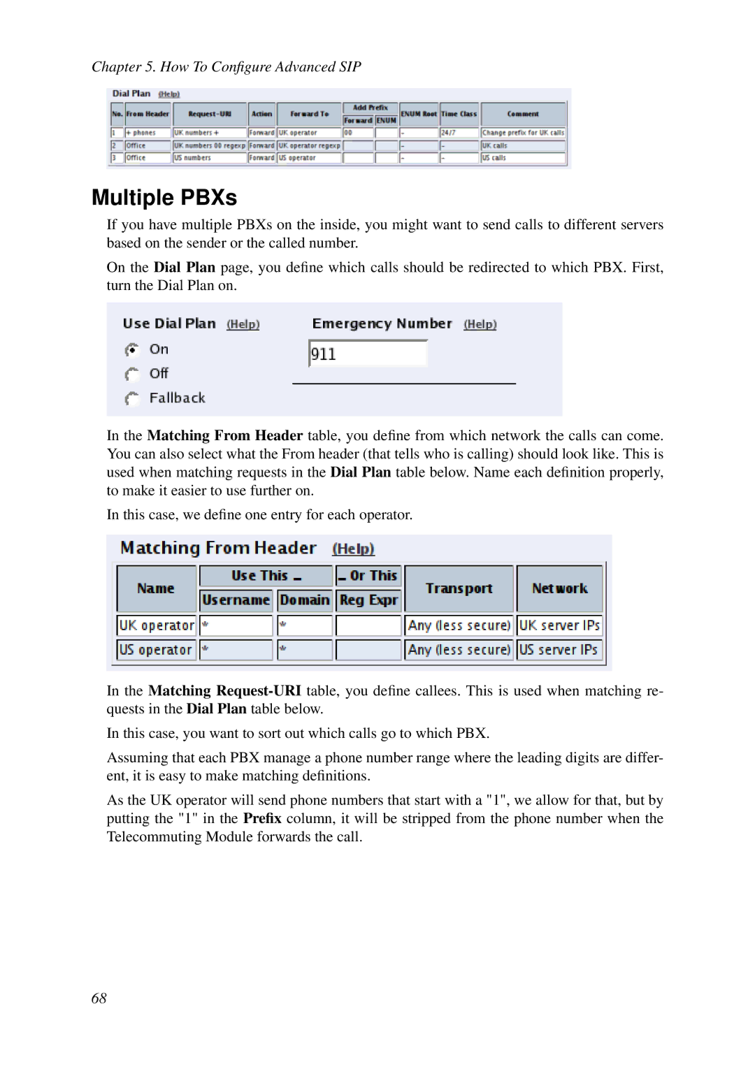 HP VCX Software manual Multiple PBXs 