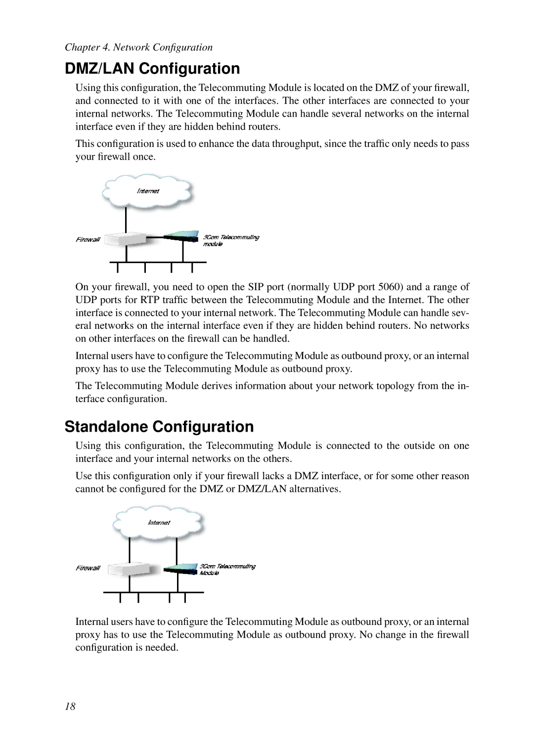 HP VCX Software manual Network Conﬁguration 