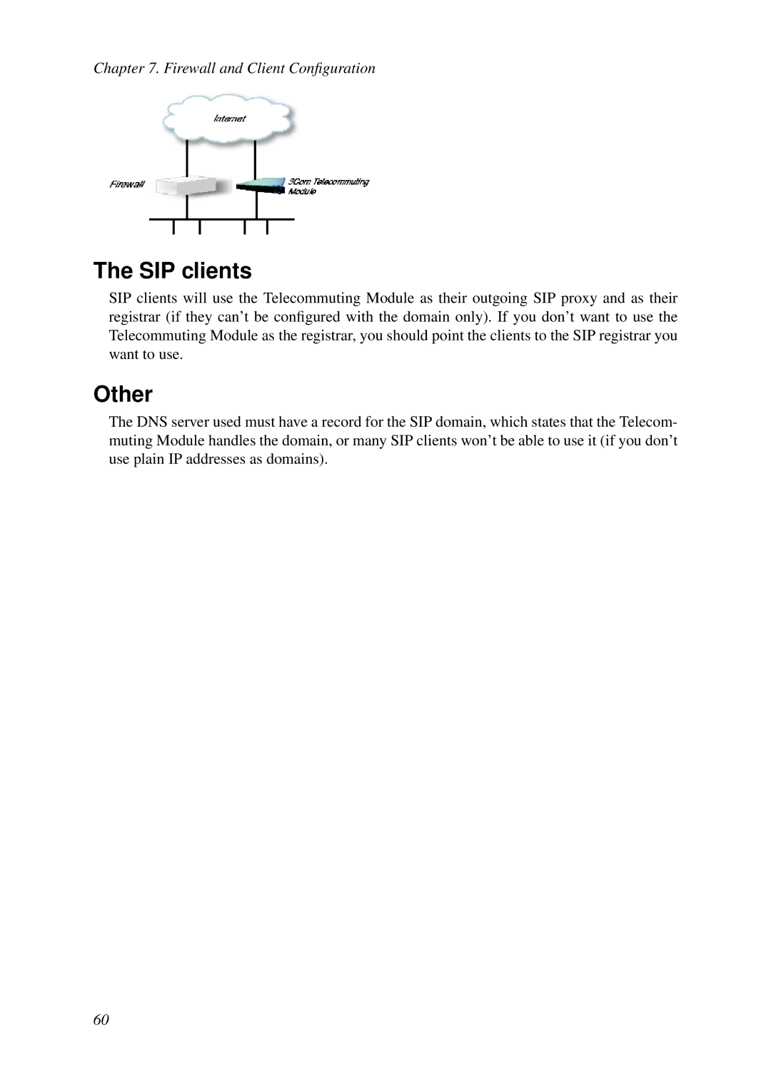 HP VCX Software manual SIP clients 