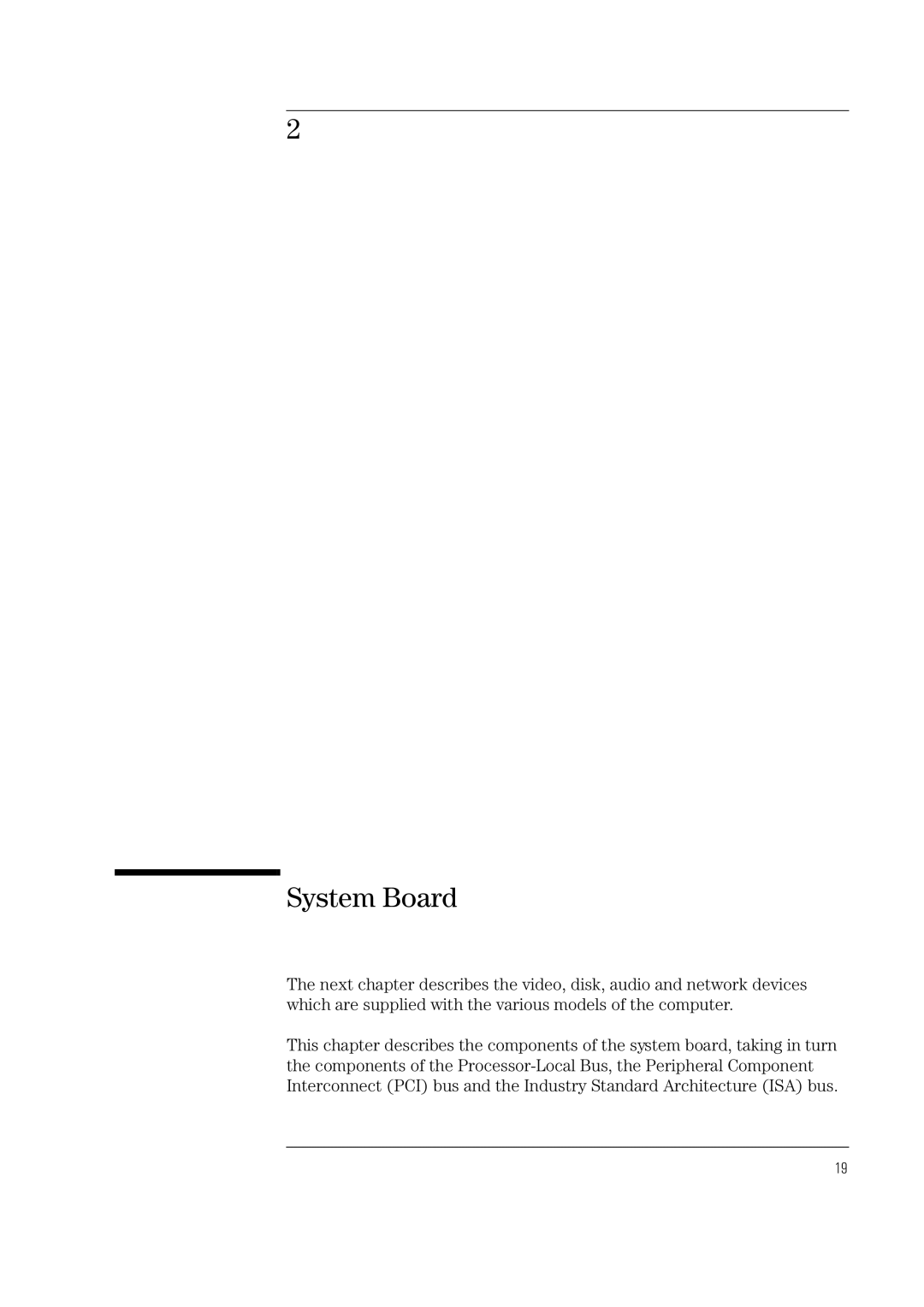 HP Vectra VL 5/xxx 5 manual System Board 