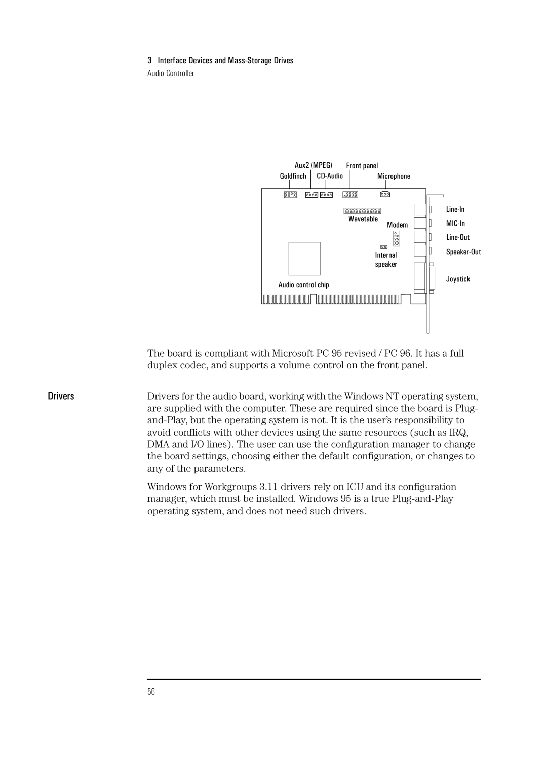 HP Vectra VL 5/xxx 5 manual Any of the parameters, Operating system, and does not need such drivers 