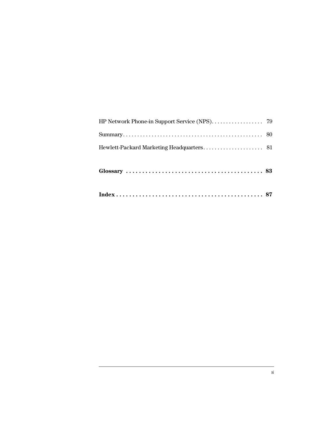 HP Vectra VL 5/xxx manual Glossary Index 