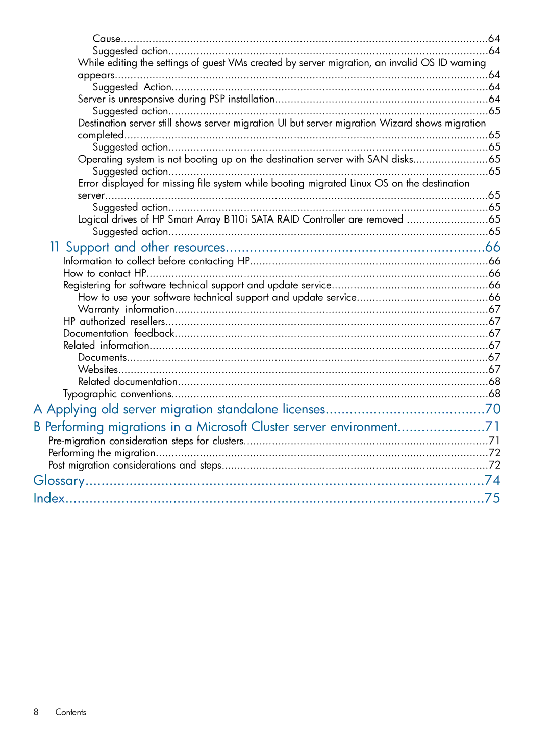 HP Virtual Connect Enterprise Manager Software manual Support and other resources, Glossary Index 