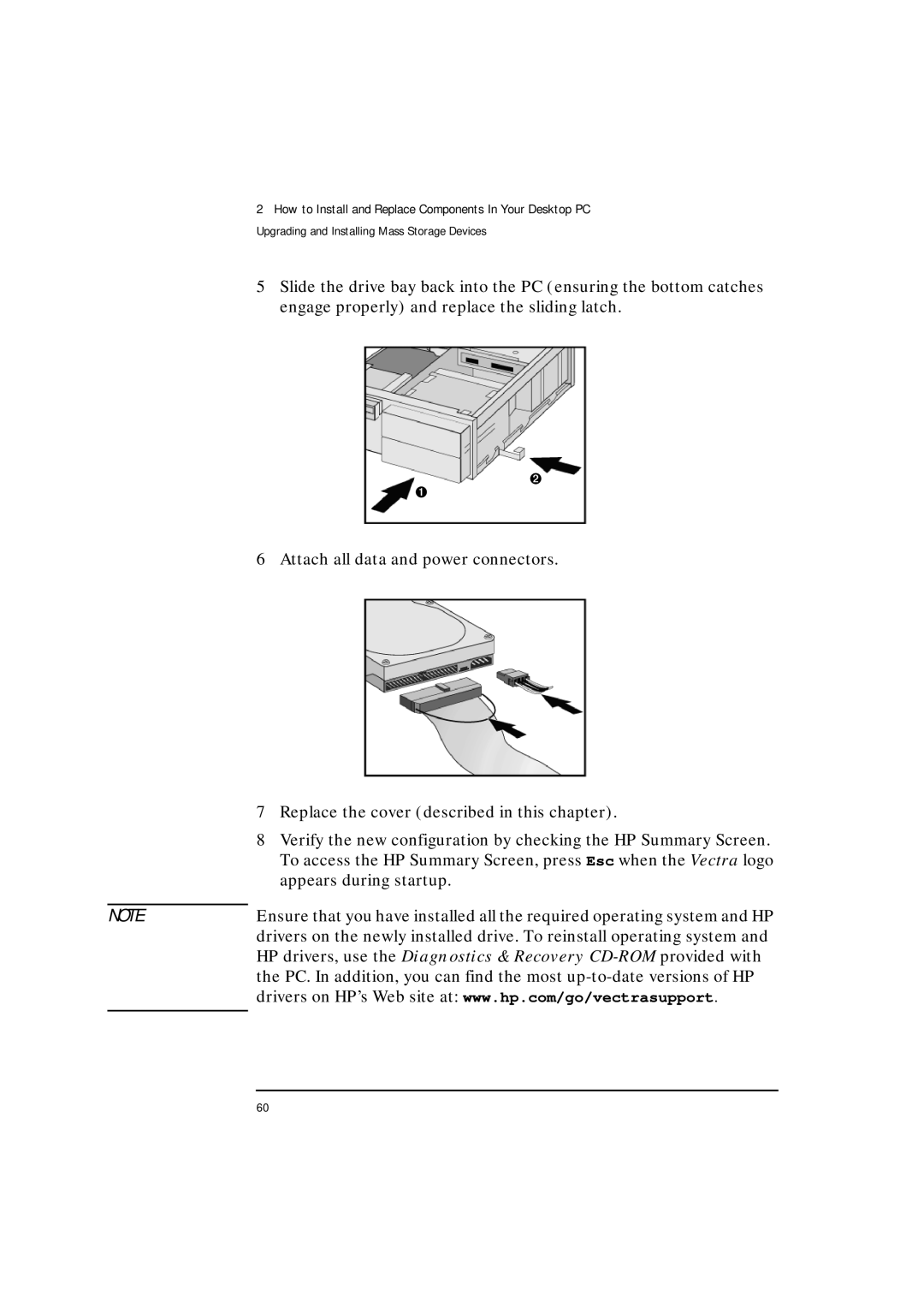 HP VLI 8 manual Appears during startup 