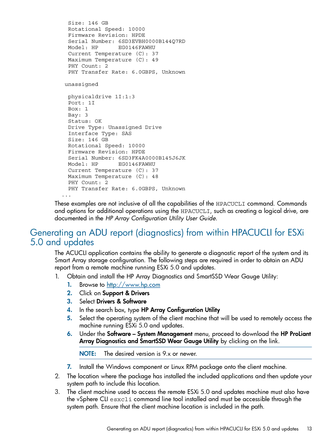 HP VMware Virtualization Software for Servers manual 