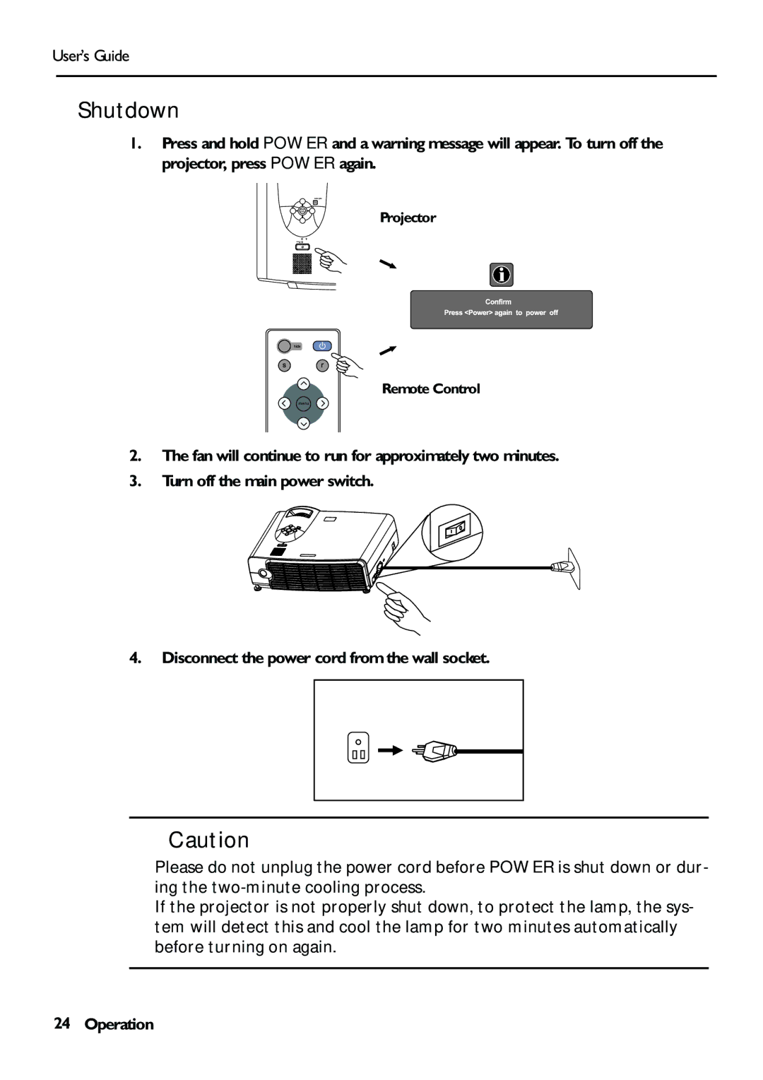 HP Vp6111 manual Shutdown 