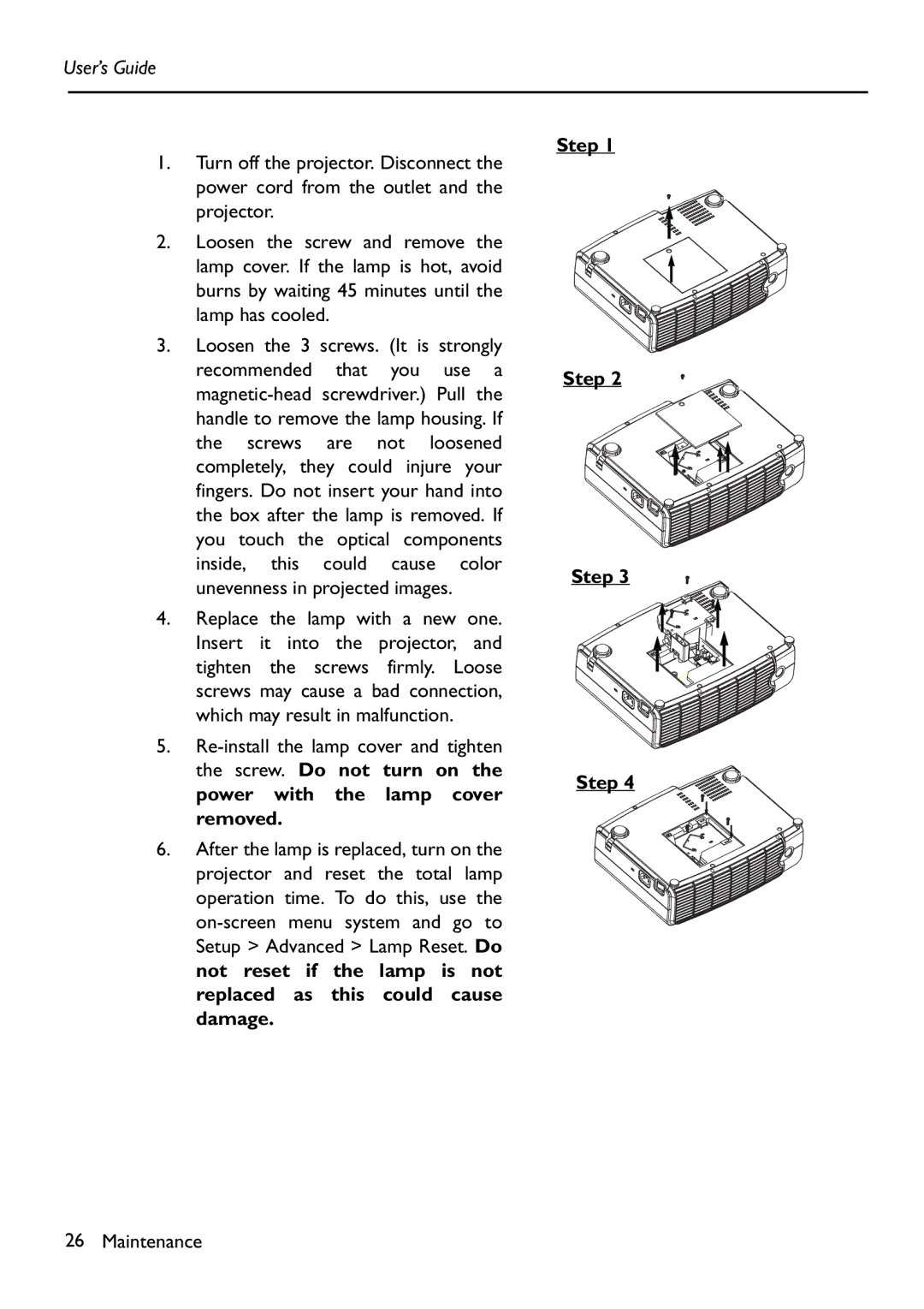 HP Vp6111 manual Step 