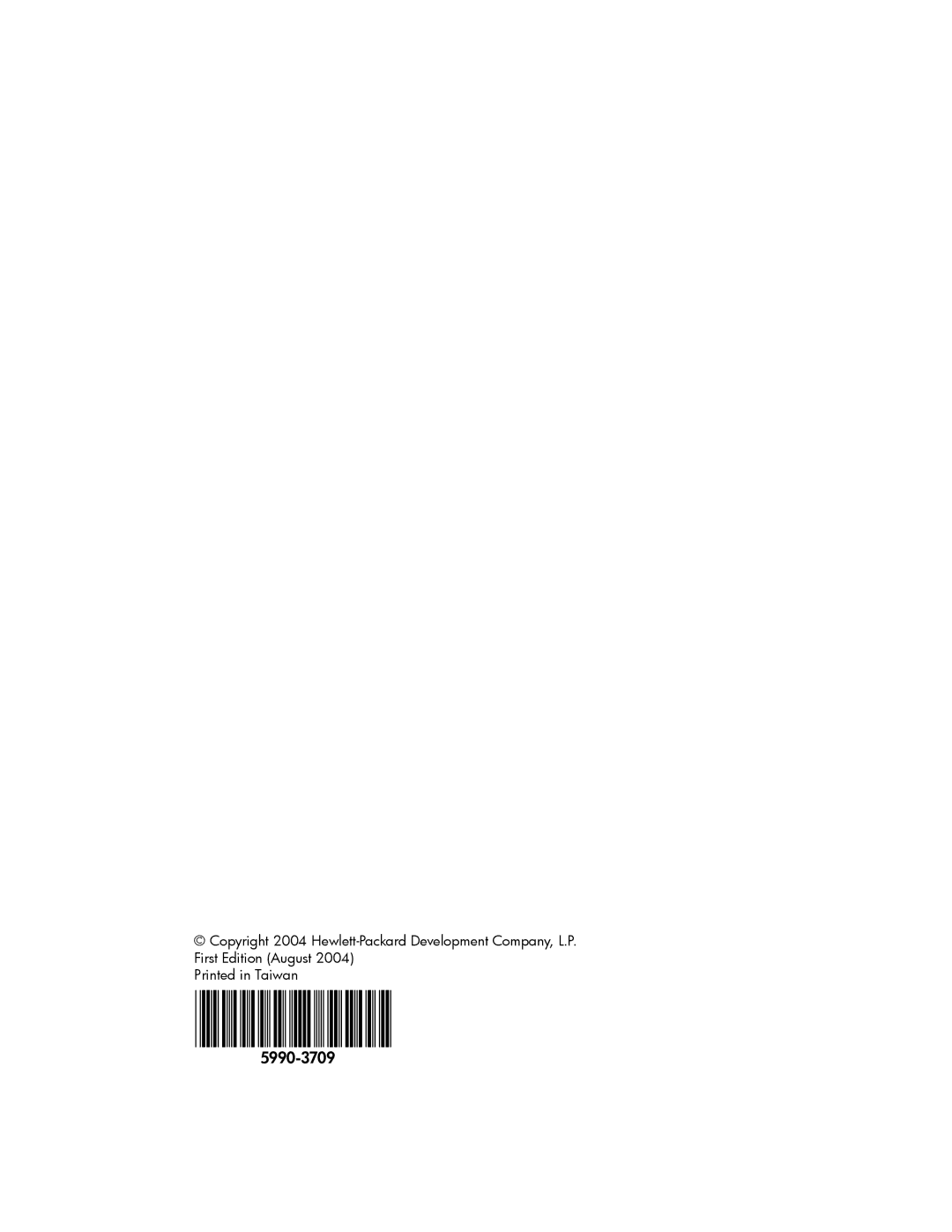 HP vp6210, vp6220 manual 5990-3709 