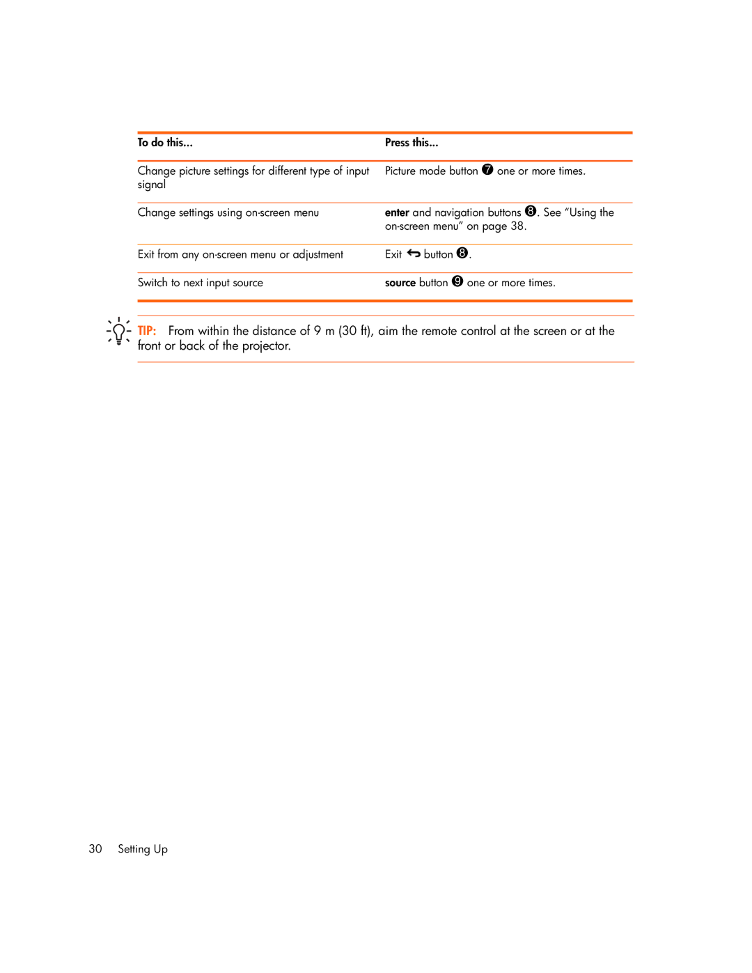 HP vp6320, vp6311, vp6310b, vp6315 manual Setting Up 