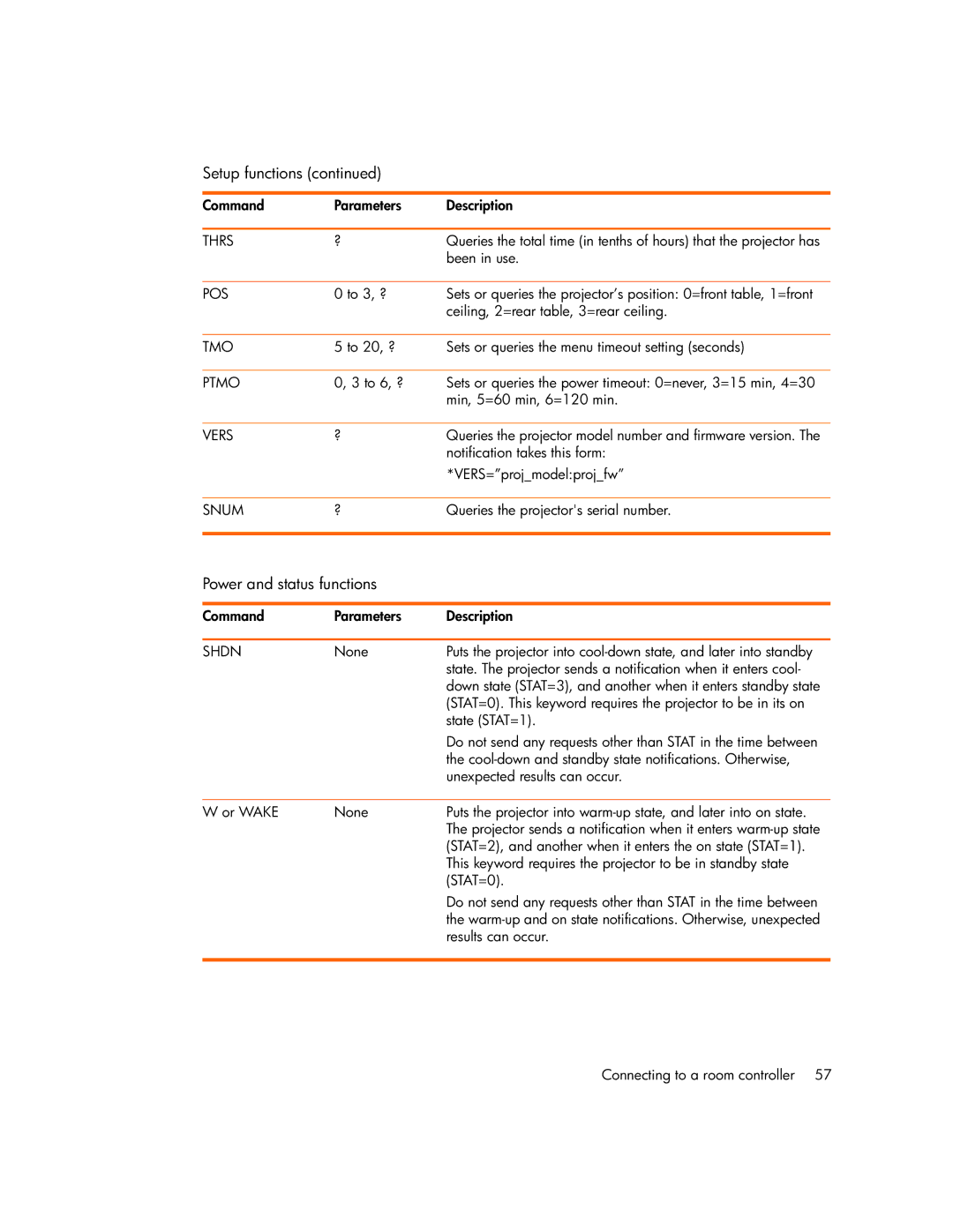 HP vp6310b, vp6320, vp6311, vp6315 manual Power and status functions, Pos 