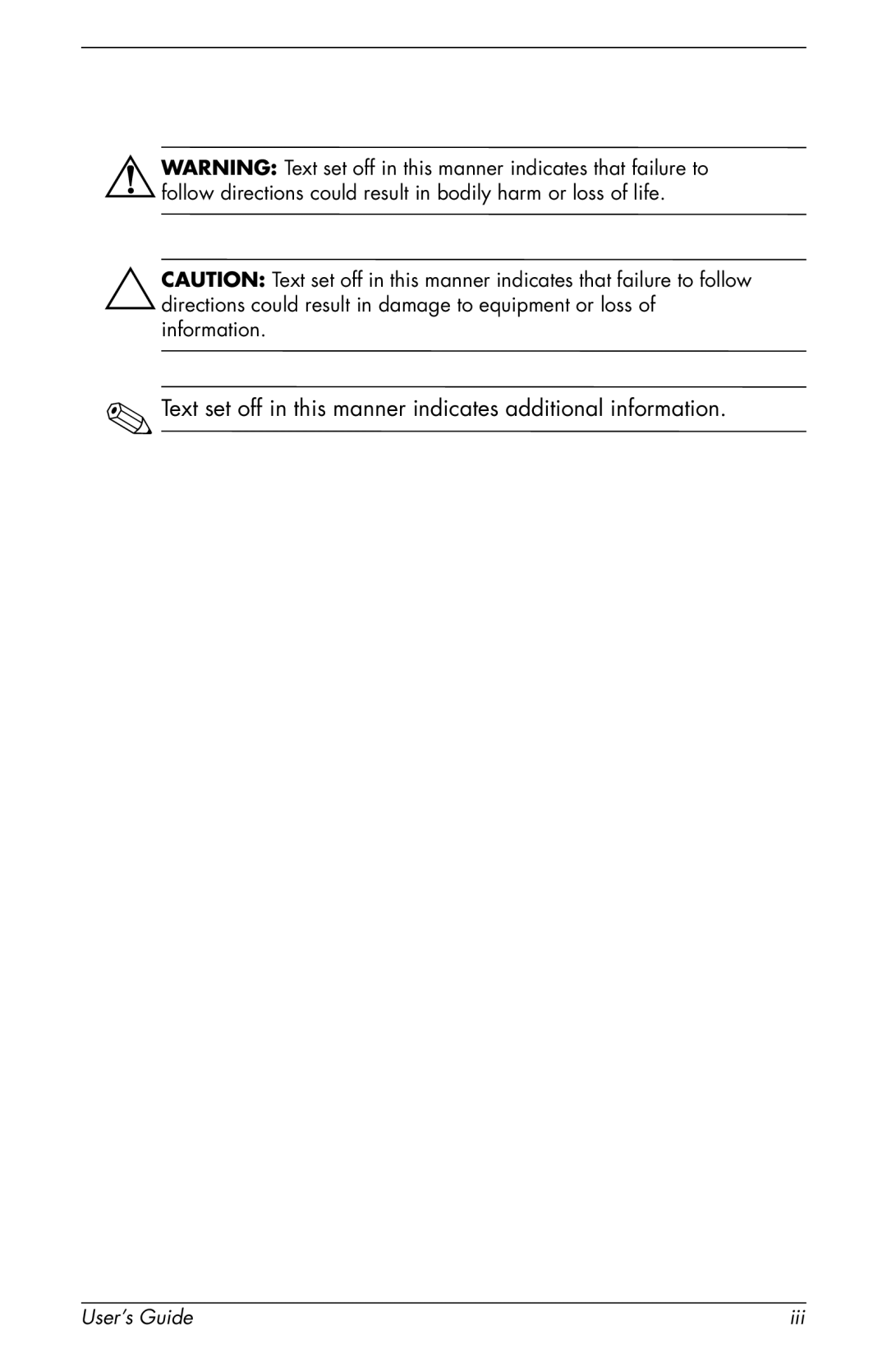 HP vs17x-wm 17 inch, vs17x 17 inch manual Text set off in this manner indicates additional information 