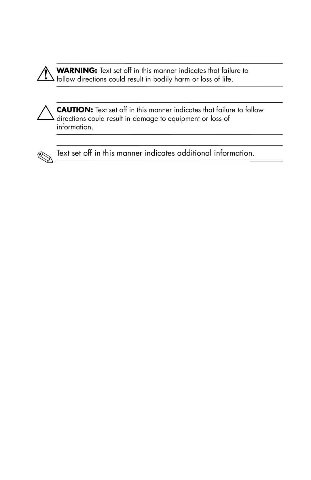 HP vs17, vs19, f1905, f1705, vs15 manual Text set off in this manner indicates additional information 