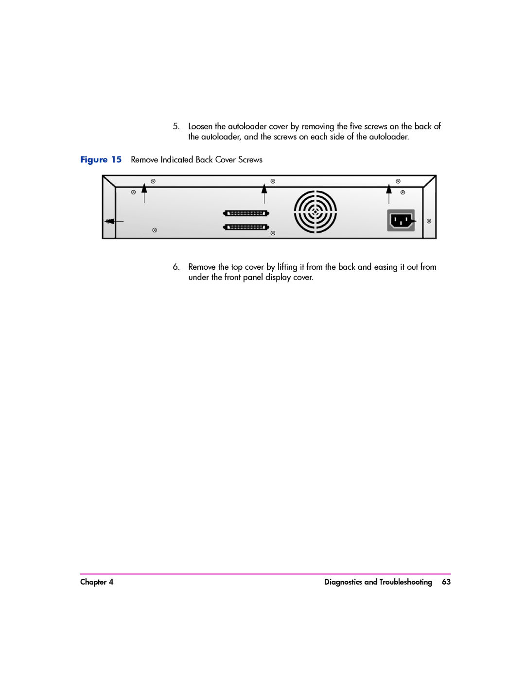 HP vs80 manual Chapter 