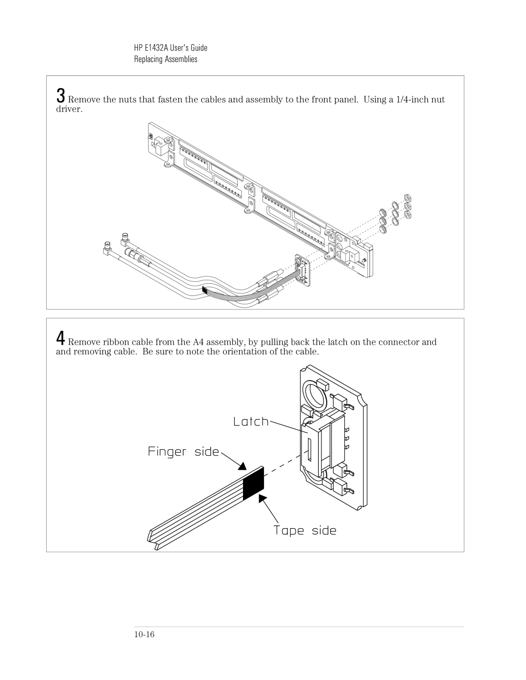 HP VXI E1432A manual 10-16 