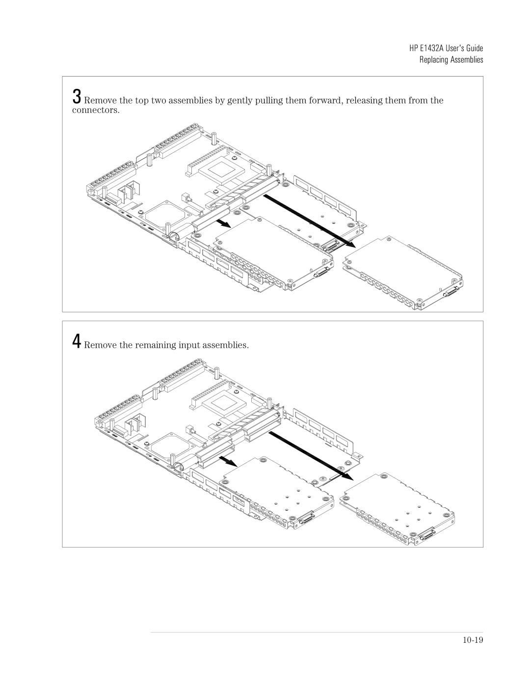 HP VXI E1432A manual 10-19 