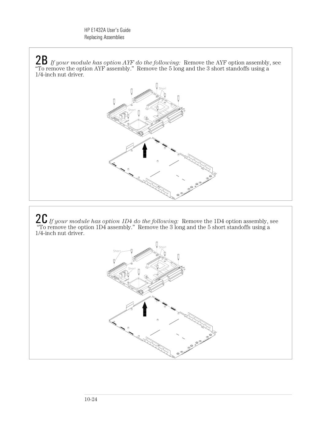 HP VXI E1432A manual 10-24 