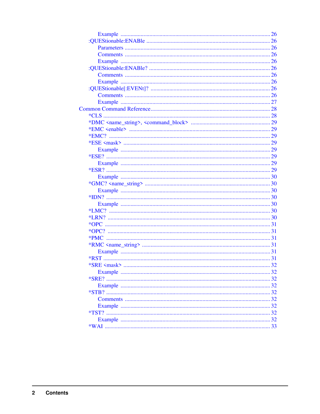 HP VXI manual Comments Example QUEStionableEVENt? 