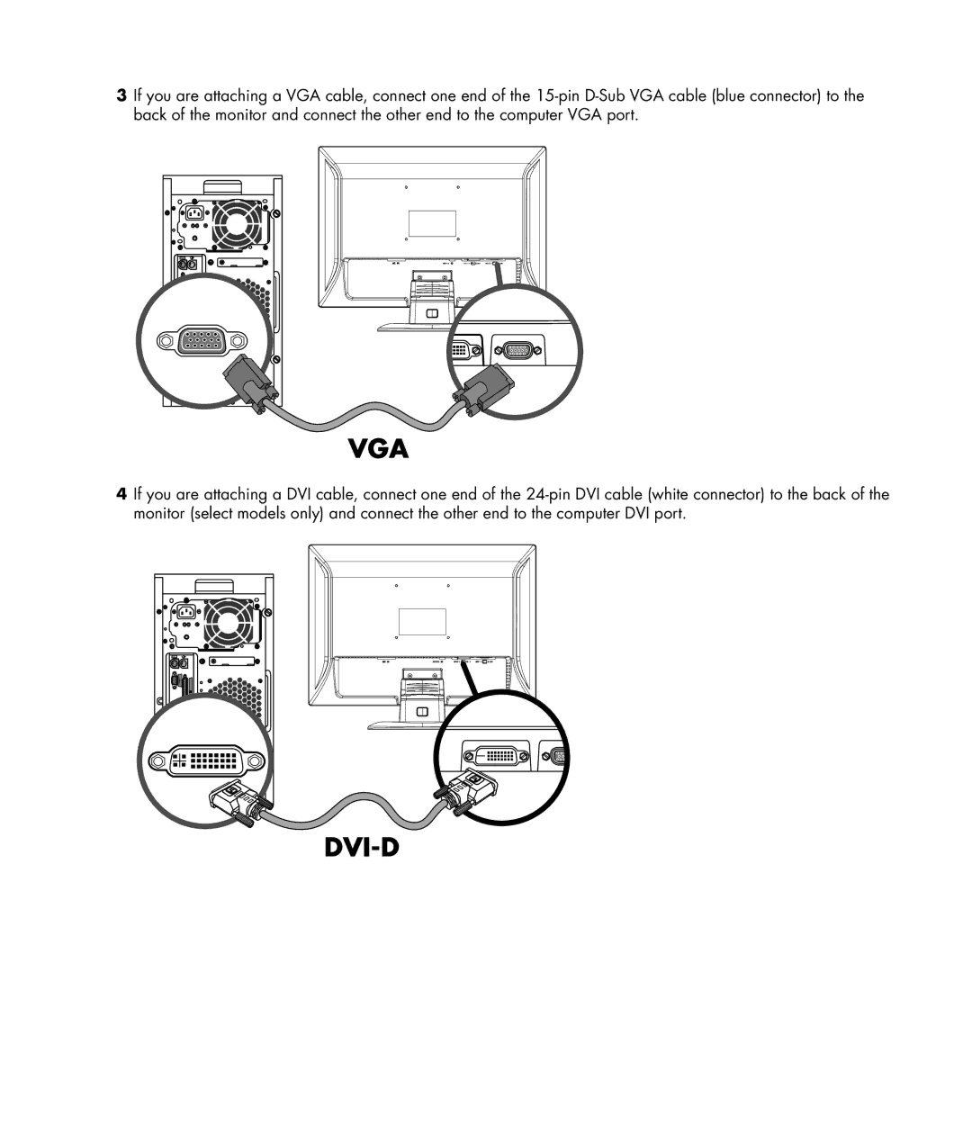 HP w19b 19 inch, w19e 19 inch manual 