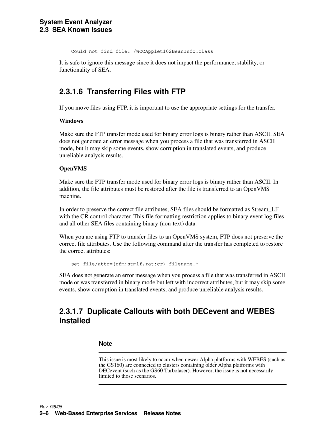 HP Web-Based Enterprise Services 4.5 manual Transferring Files with FTP 