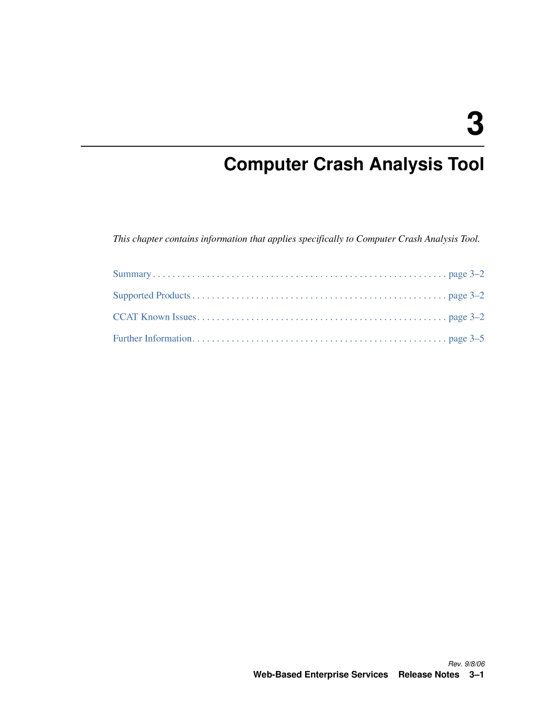 HP Web-Based Enterprise Services 4.5 manual Computer Crash Analysis Tool 