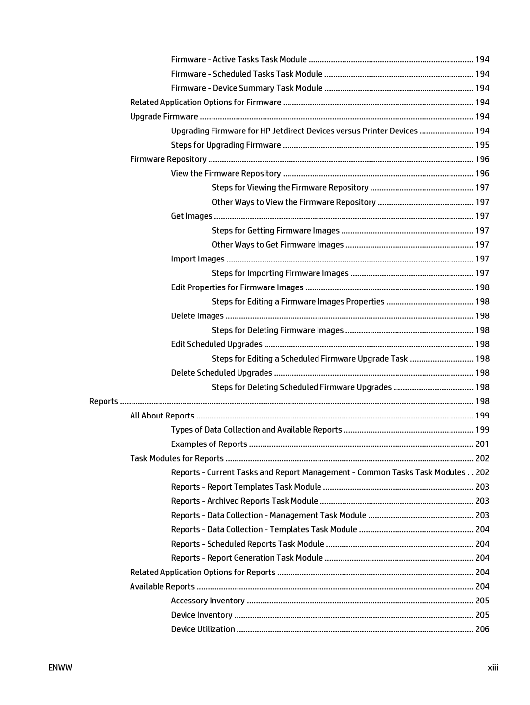 HP Web Jetadmin Software manual 196 