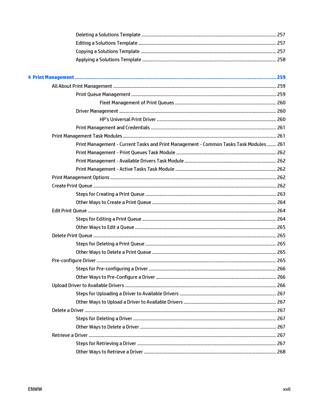 HP Web Jetadmin Software manual 259 