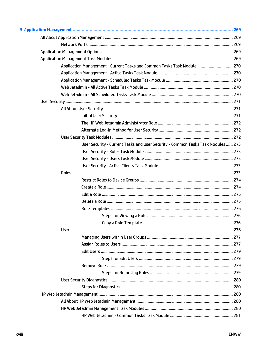 HP Web Jetadmin Software manual 269 