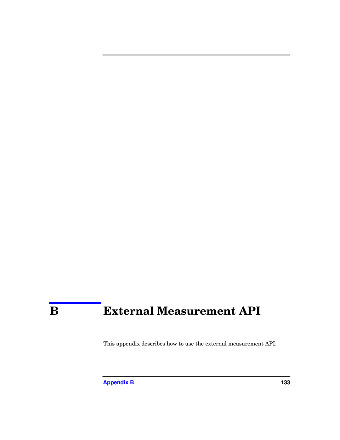 HP WebQoS Software manual External Measurement API 