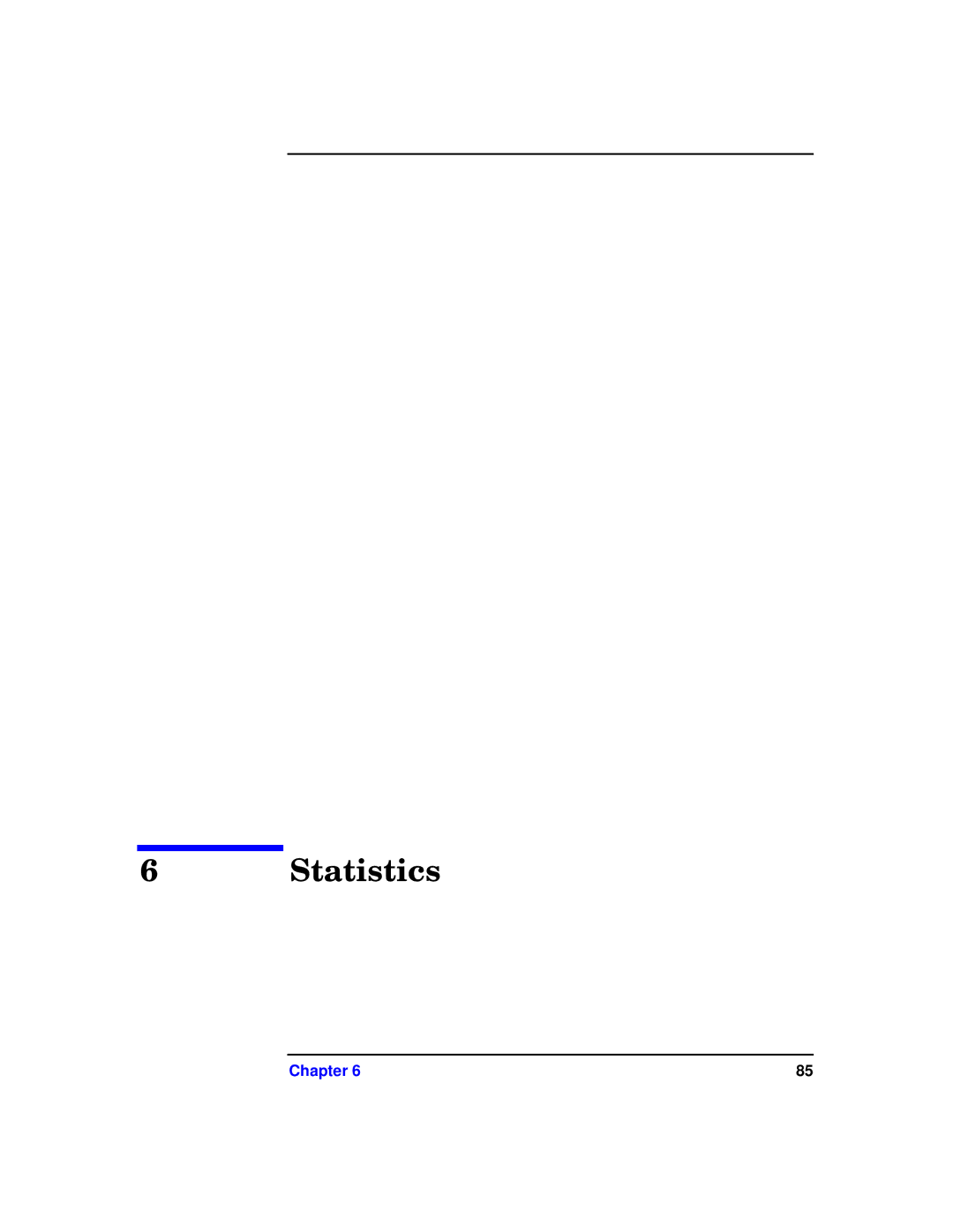 HP WebQoS Software manual Statistics 