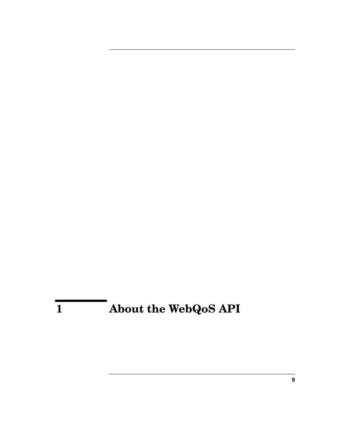 HP WebQoS Software manual About the WebQoS API 