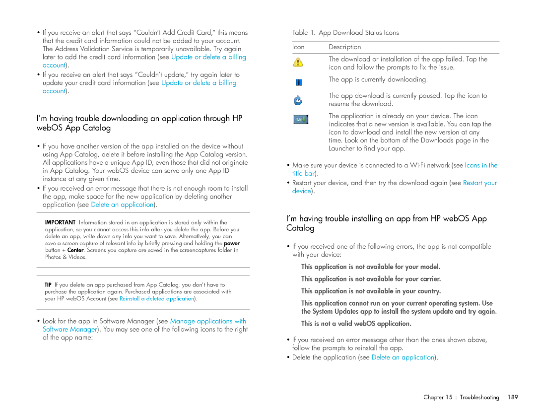 HP Wi-Fi manual Troubleshooting 