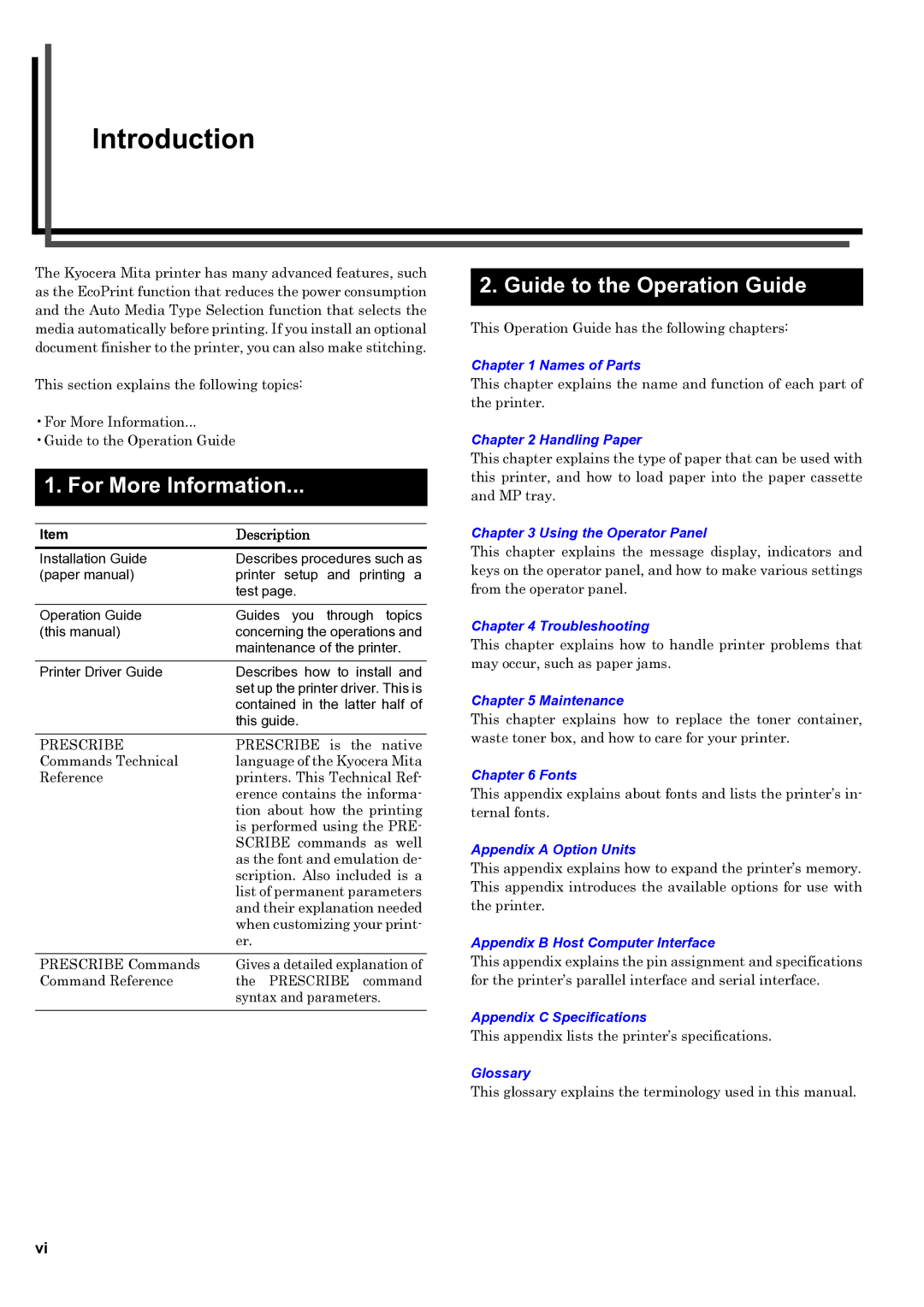 HP WP36/50 manual Introduction, For More Information, Guide to the Operation Guide 