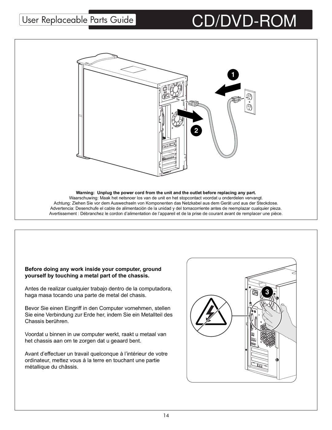 HP X09 manual Cd/Dvd-Rom 