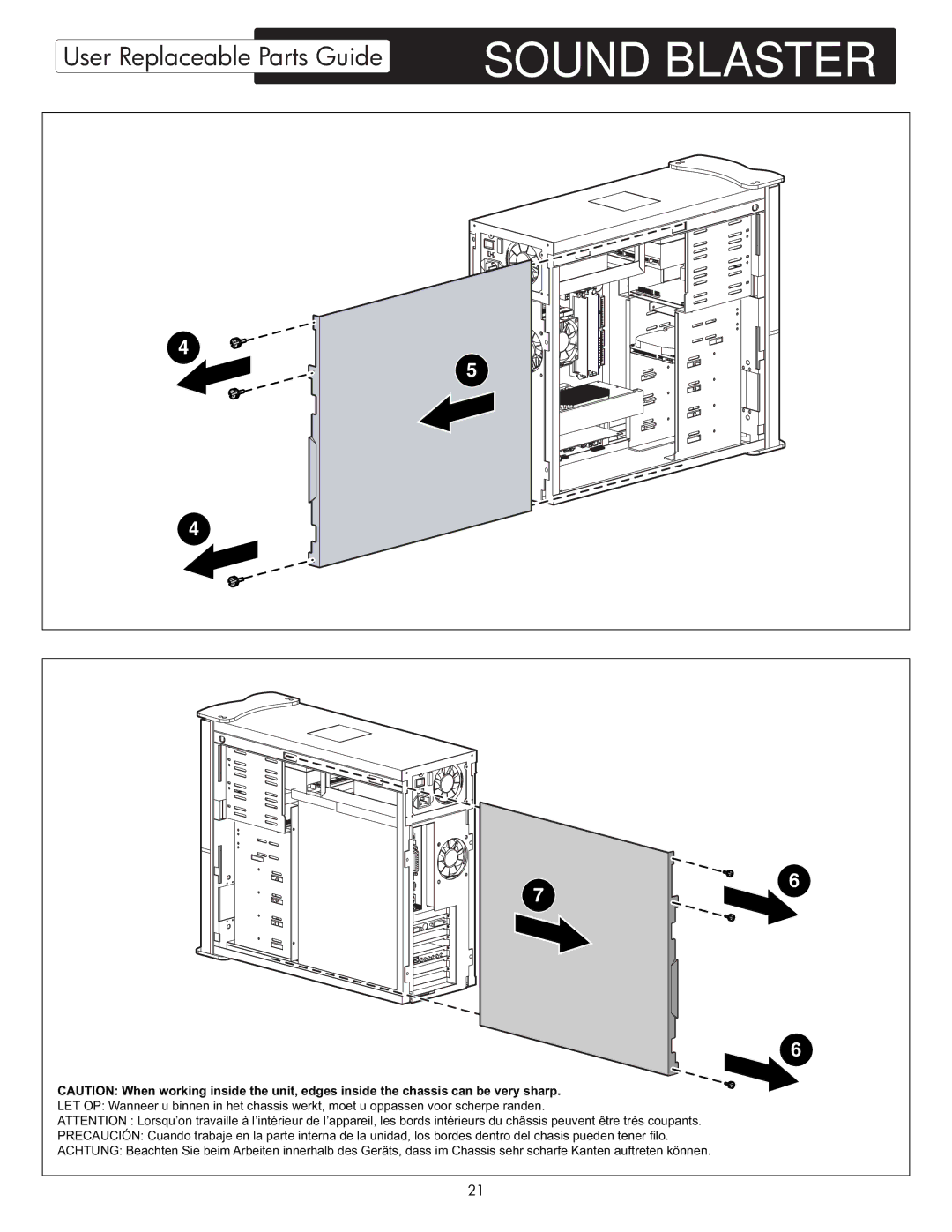 HP X09 manual Sound Blaster 