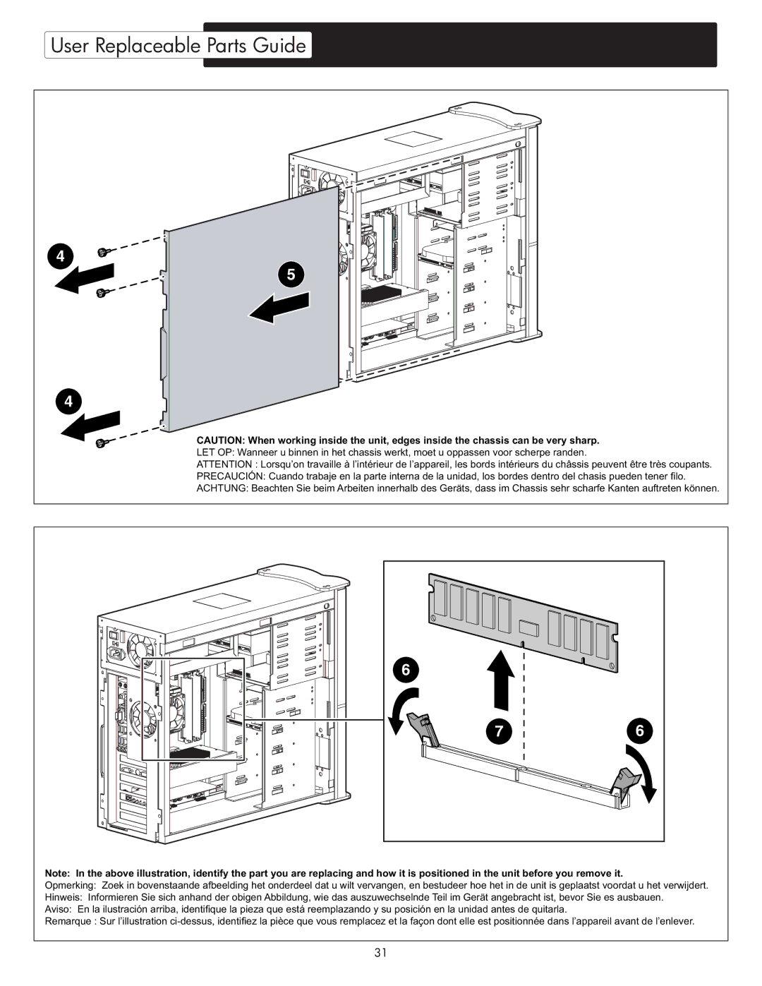 HP X09 manual Memory Module 