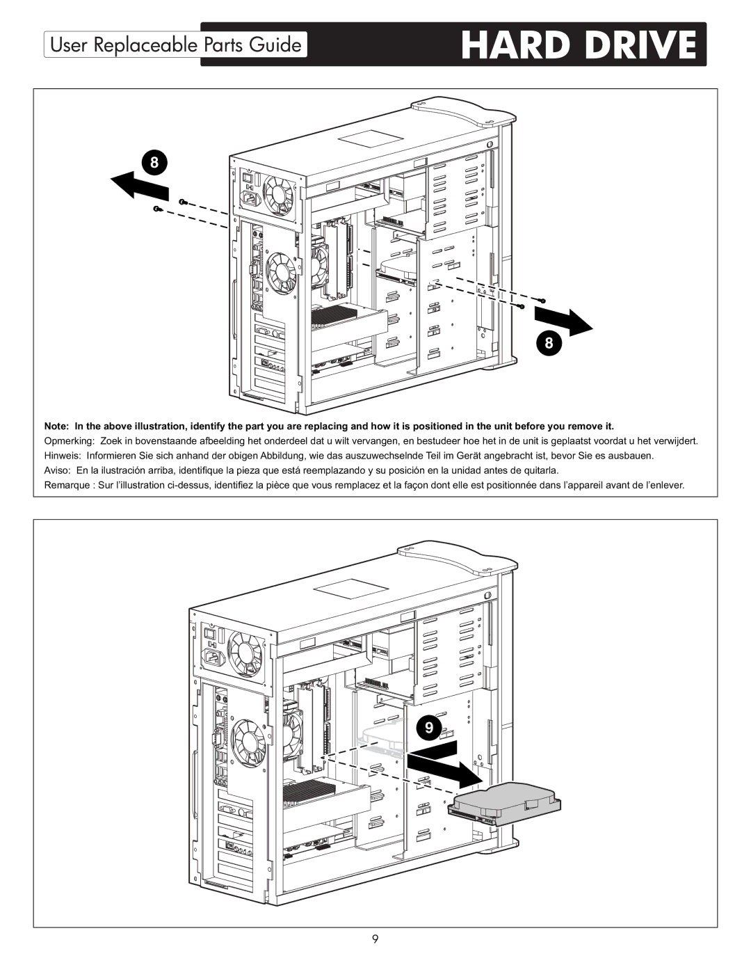 HP X09 manual 