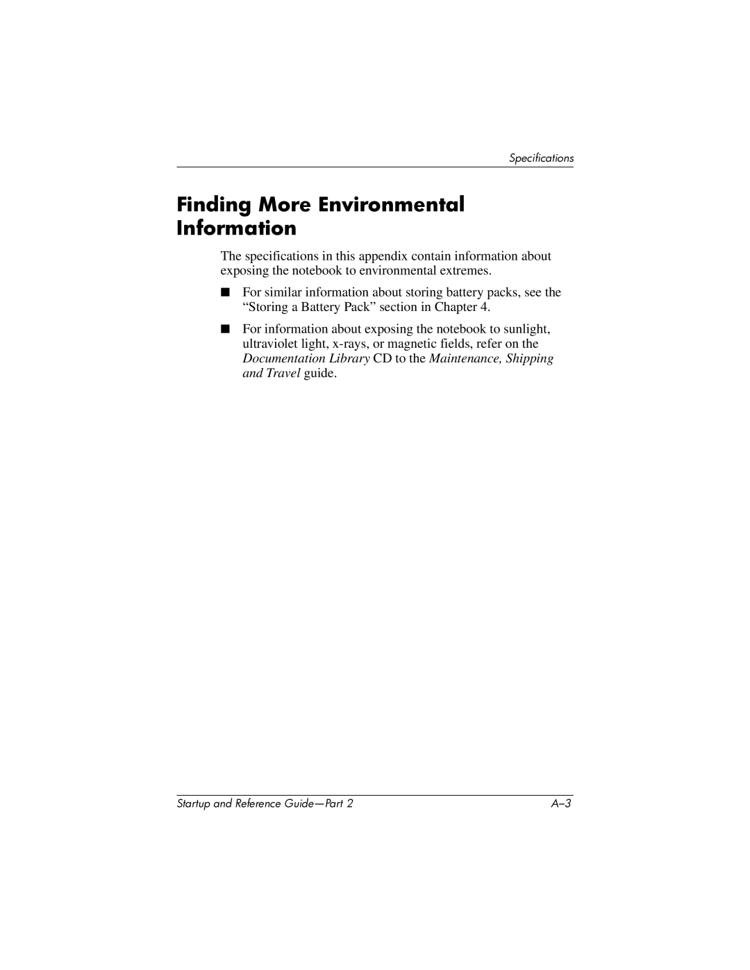 HP X1000 (DS829AV) manual Finding More Environmental Information 