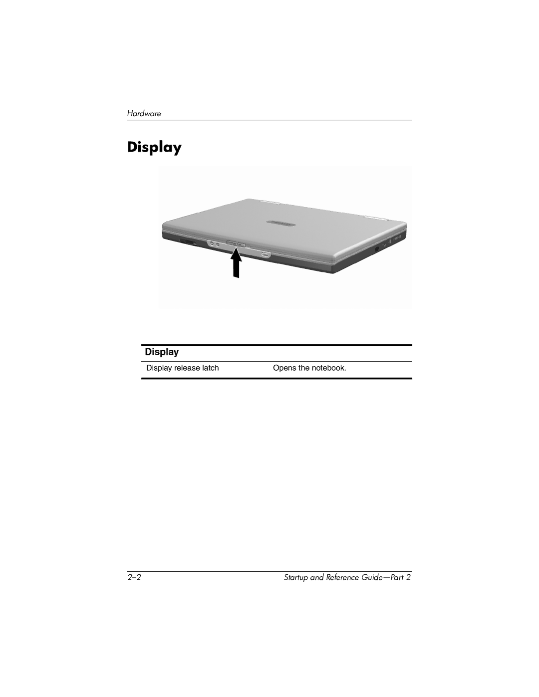 HP X1000 (DS829AV) manual Display 