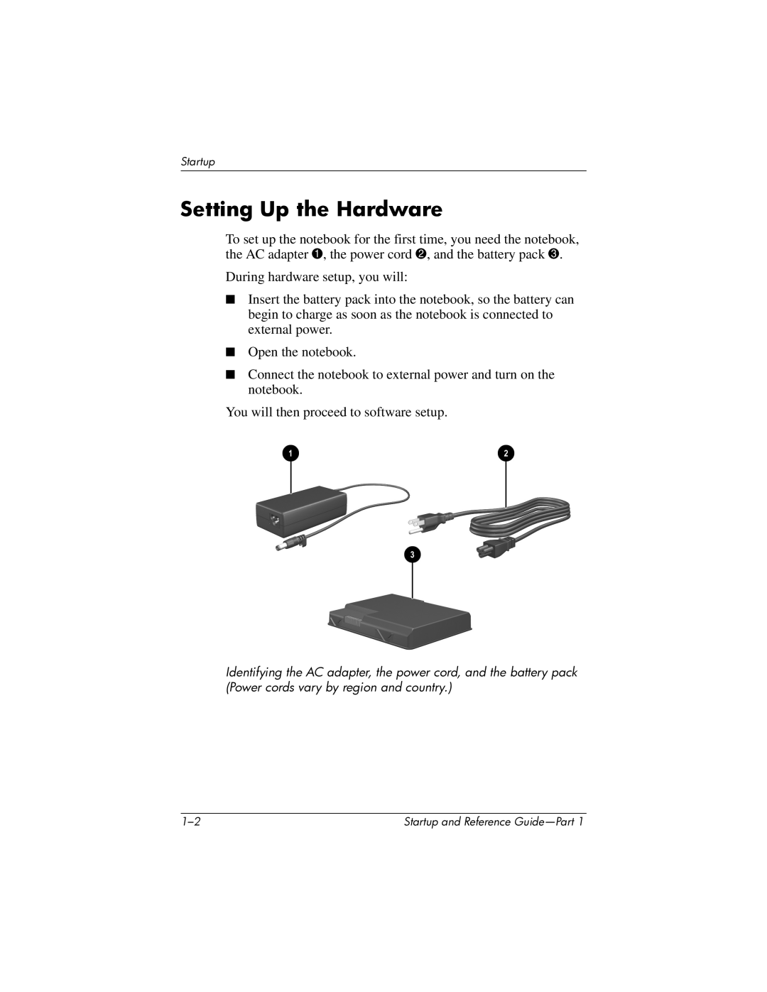 HP X1000 (DS829AV) manual Setting Up the Hardware 