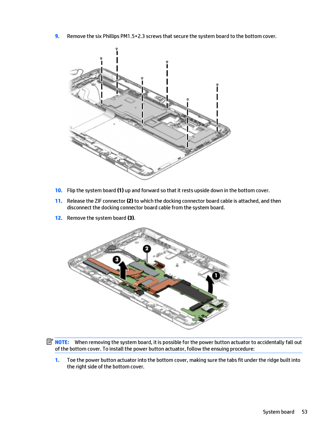 HP x2 1011 G1 manual 