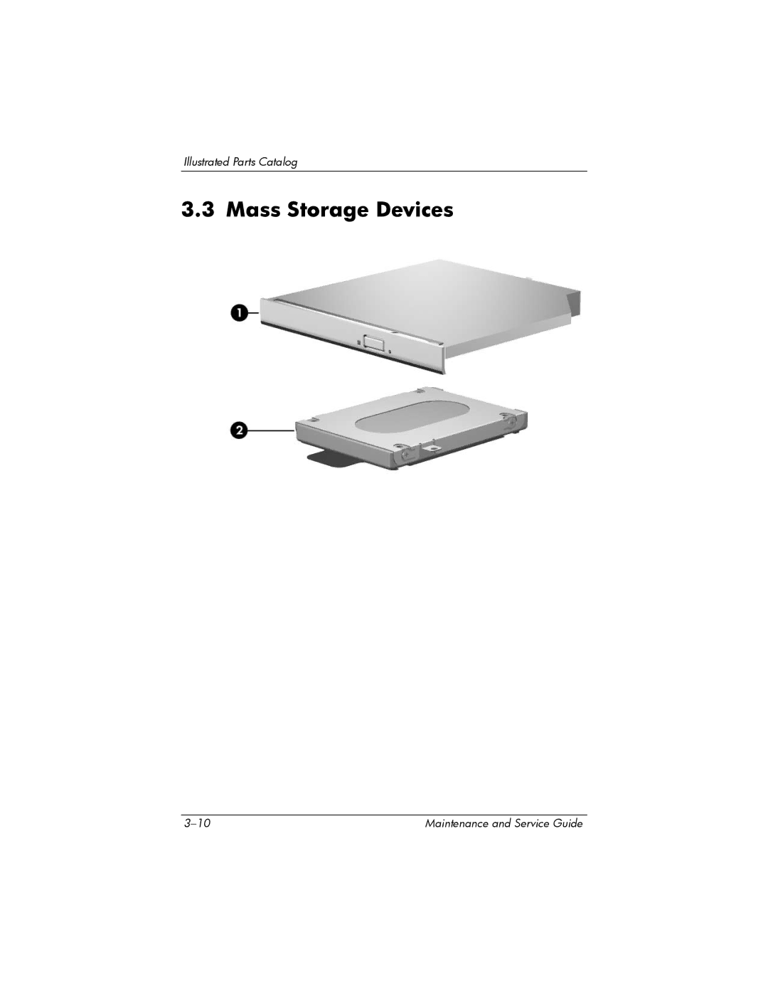 HP X6001XX, X6125CL, X6100, X6050US, X6050CA, X6002XX, X6000, X6003XX manual Mass Storage Devices 