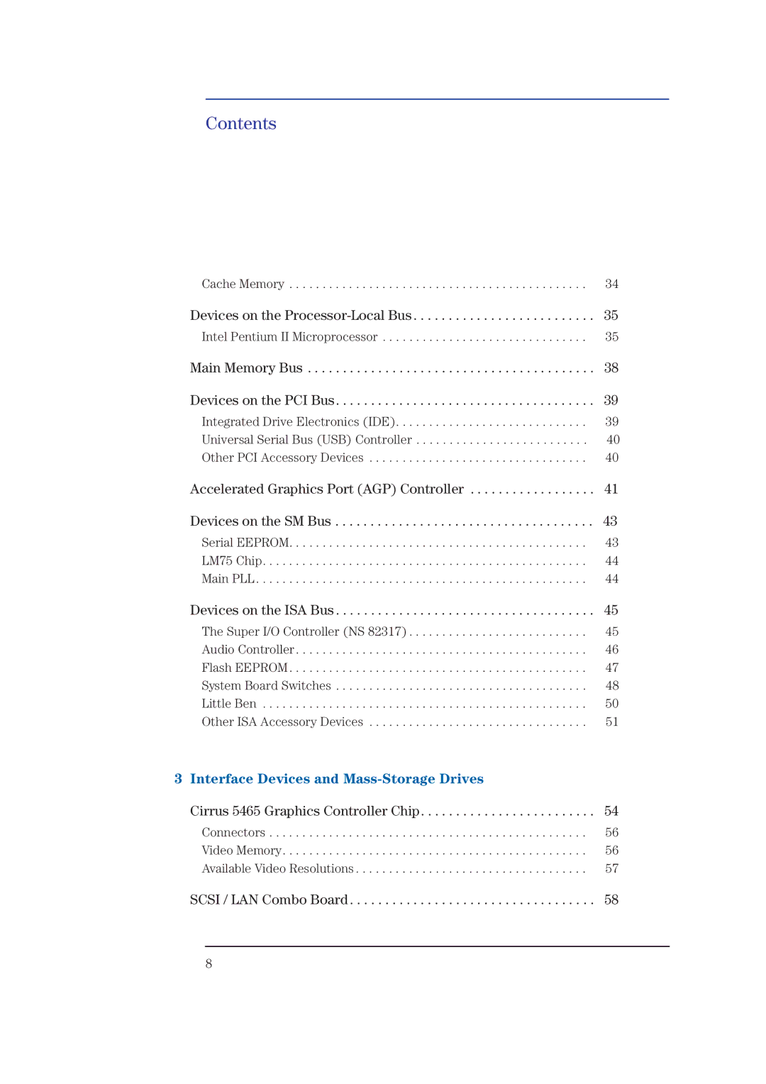 HP XA manual Interface Devices and Mass-Storage Drives 