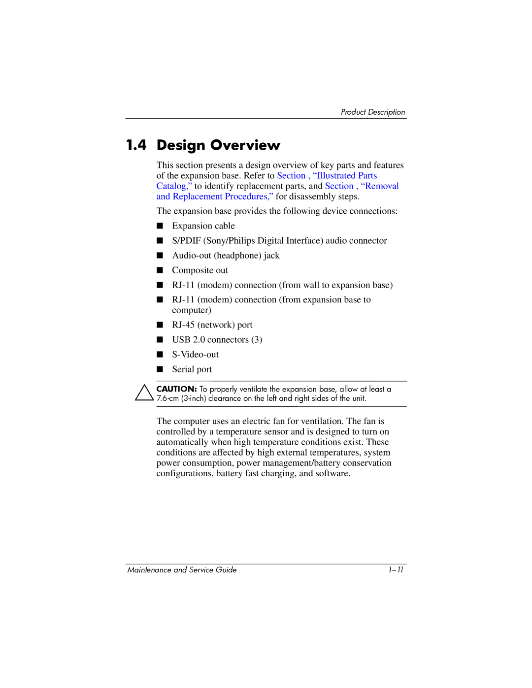 HP XB3000 manual Design Overview 