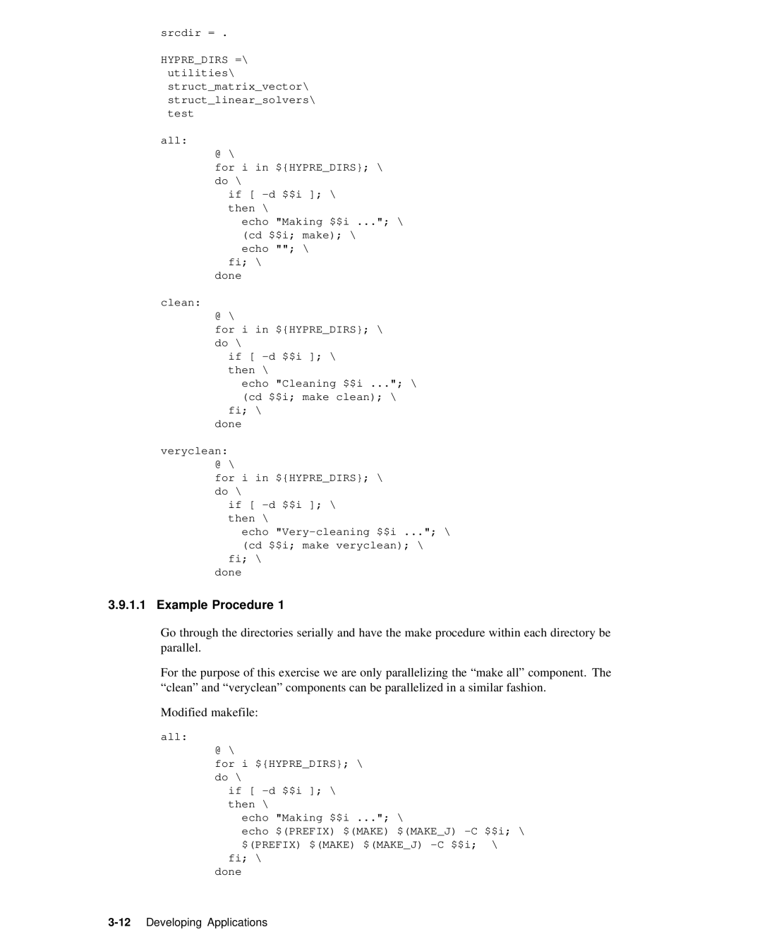 HP XC System 2.x Software manual Example Procedure 