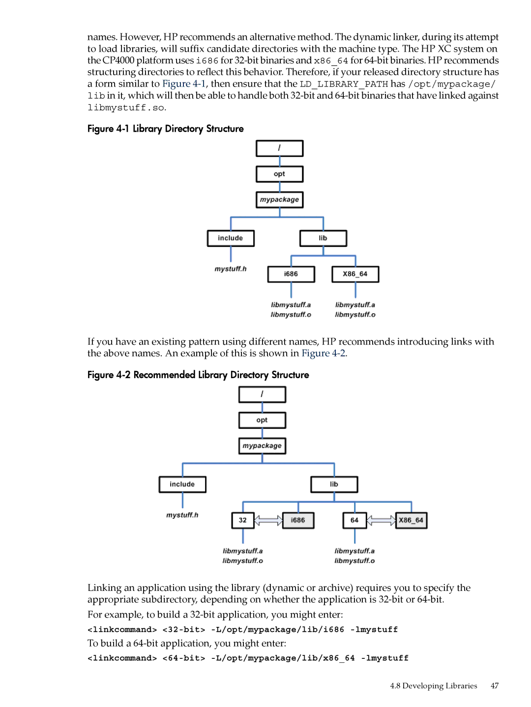 HP XC System 4.x Software manual To build a 64-bit application, you might enter 